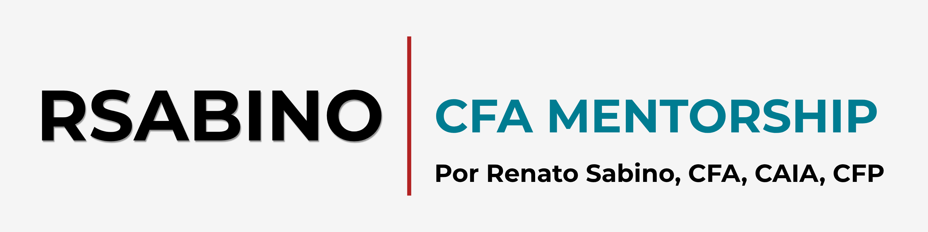 RSABINO CFA Mentorship